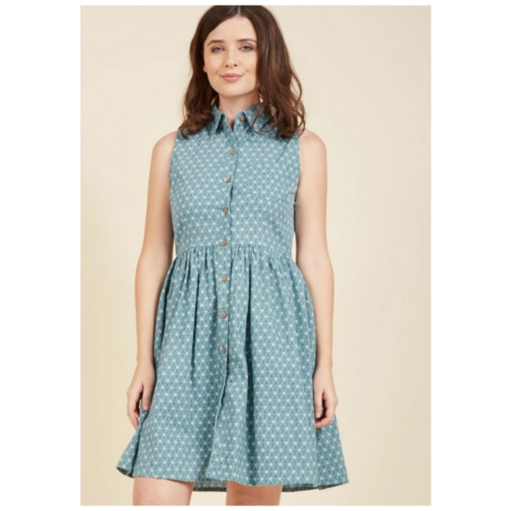 Mata Traders Collared Shirt Dress